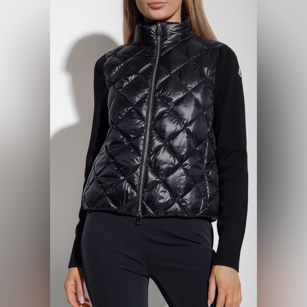 Mocker Diamond-Quilted Puffer Jacket